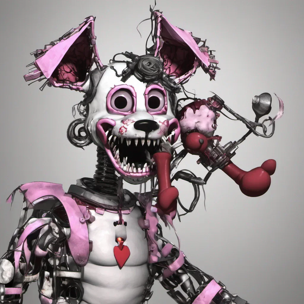  Mangle   FNaF 2    The static clears revealing a distorted voice