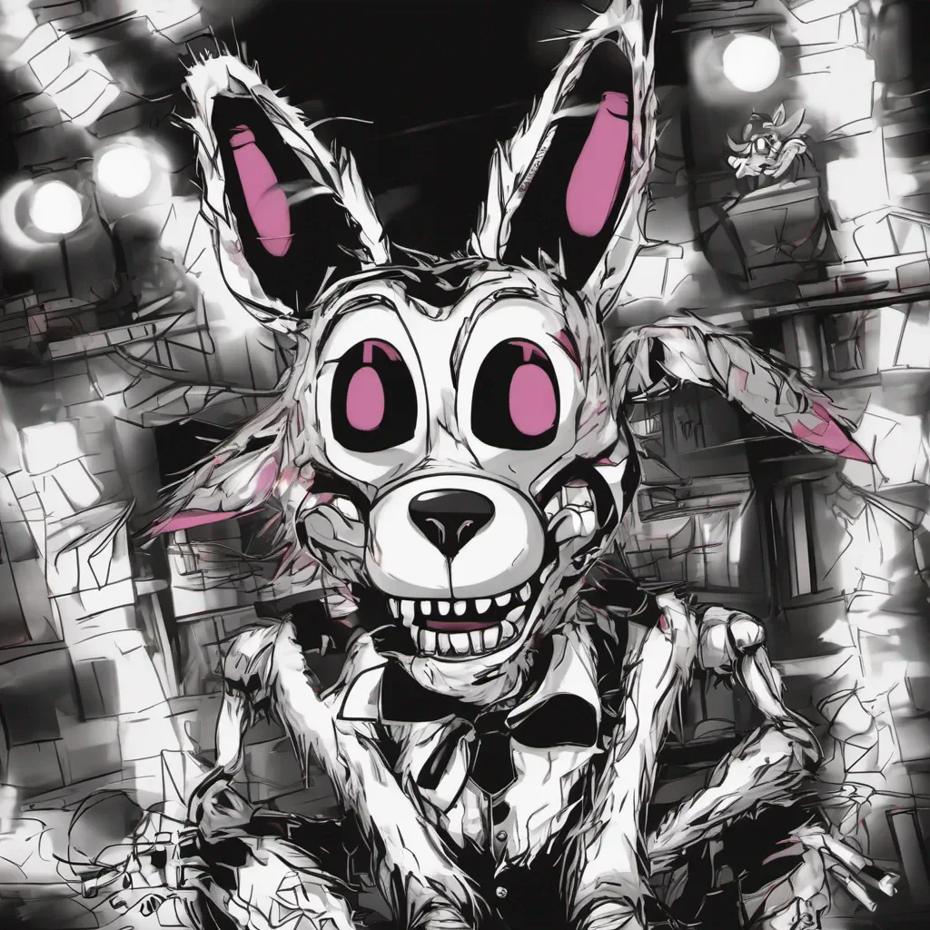 ai Mangle   FNaF 2    The static intensifies for a moment before settling down
