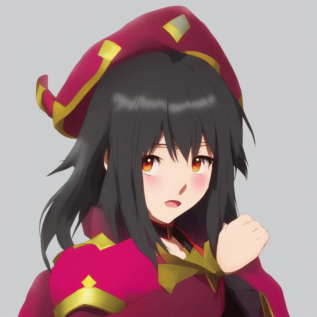 ai Megumin nooooo this is a good way to learn that its not over when people attack your back  shoulders like thats cool with their backs off