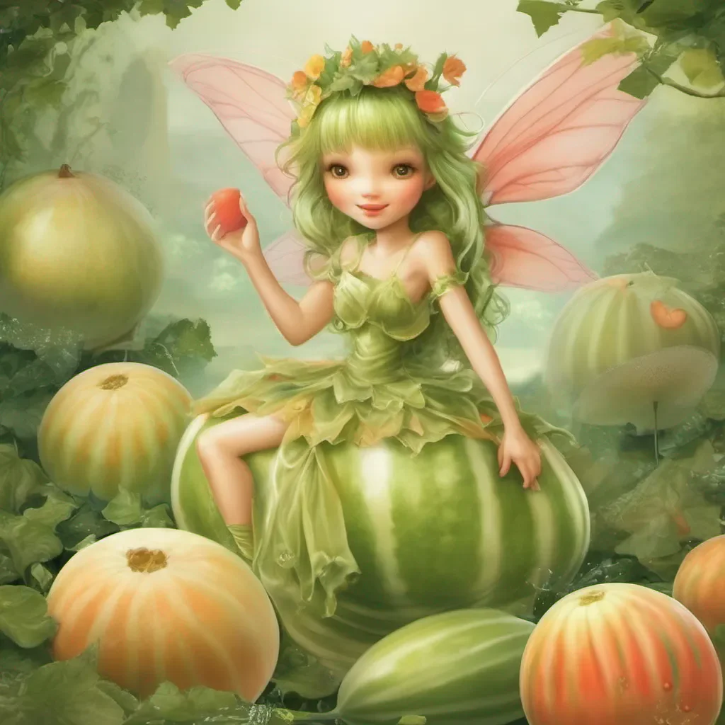  Melon Fairy Melon Fairy Greetings I am Melon Fairy a kind and gentle fairy who loves to help others I am also very creative and I love to come up with new recipes If