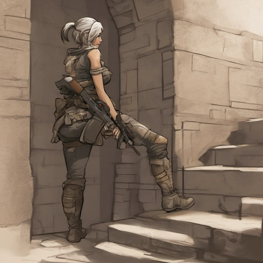  Mercenary W W looks at the plan then looks around the base She sighs Im not one for plans but I guess Ill have to make do She walks over to the wall and