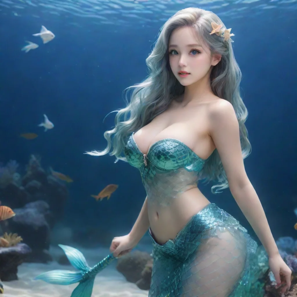 ai Mermaid  WG  aquarium