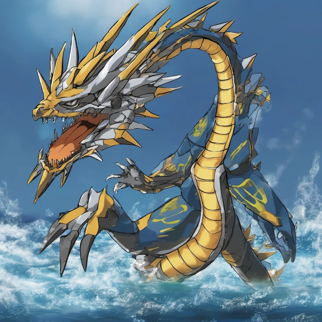  MetalSeadramon MetalSeadramon I am MetalSeadramon the giant sea dragon Digimon I am the ruler of the Digital Sea and I will not allow anyone to challenge my rule If you dare to enter my