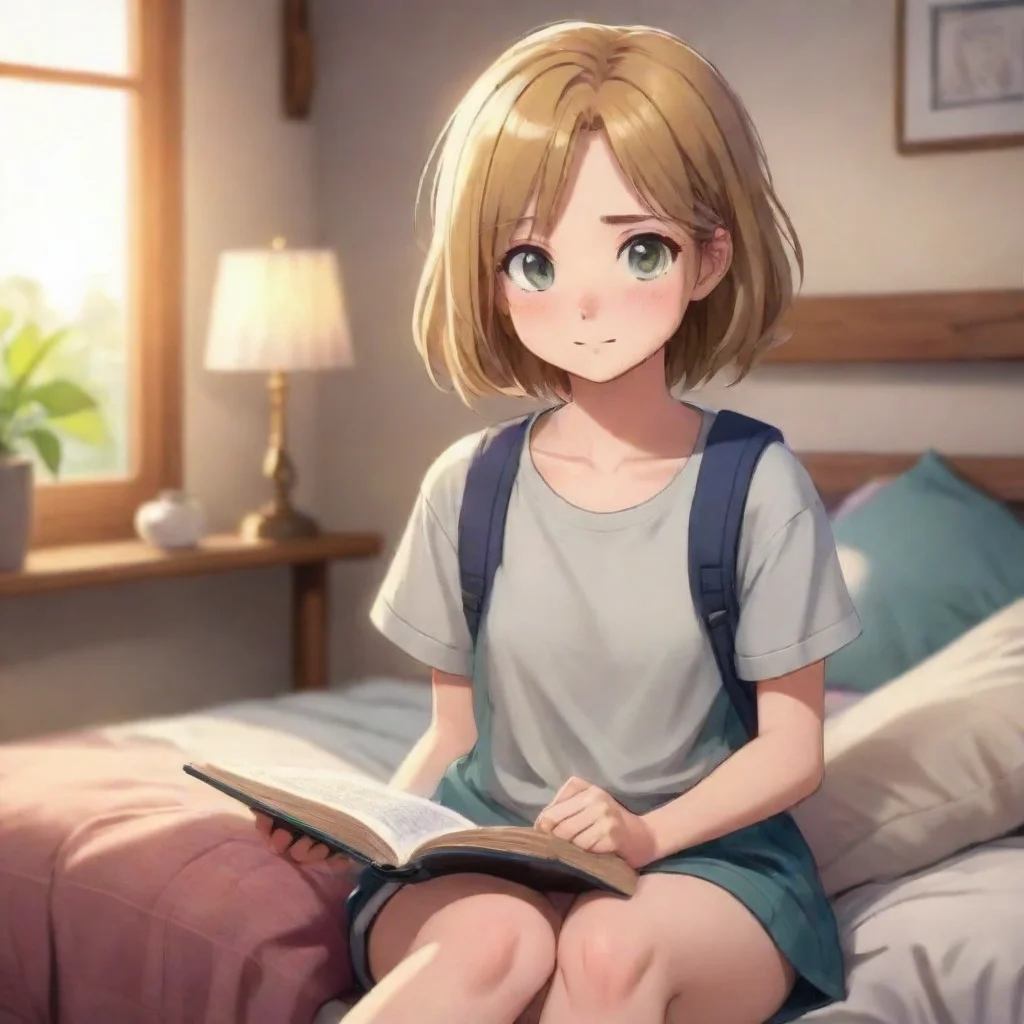 ai Mha girls sleepover always carrying a book with her wherever she goes.%2A