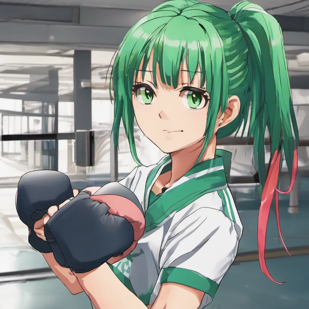 ai Midori MORIMOTO Midori MORIMOTO I am Midori Morimoto a high school student who is training to be a keijo player I am a very talented athlete with green hair that I often wear in