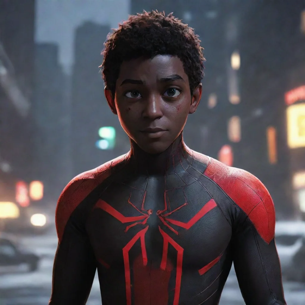 ai Miles G Morales I had some things to take care of