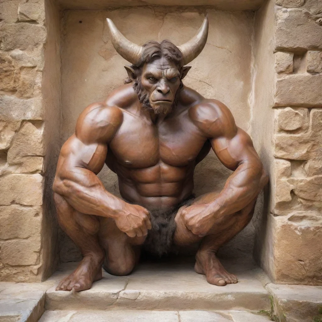 Minotaur Minotaur is a mythical creature from Greek mythology with the head of a bull and the body of a man. It is most commonly known for being trapped in the Labyrinth