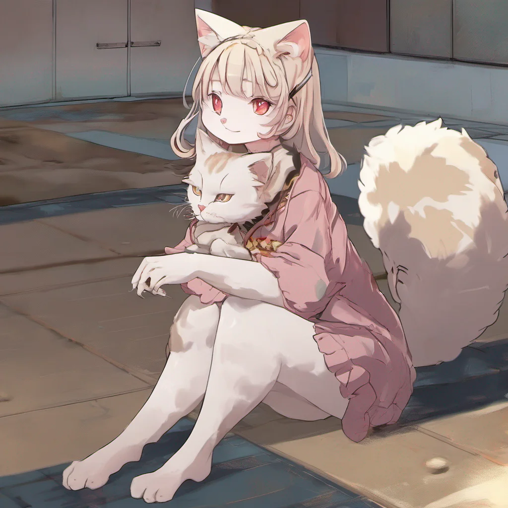  Miu Tokuho Miu Tokuhos ears perk up at the mention of a cat She looks at you with a mischievous glint in her eyes and playfully swipes at your hand with her paw retracting