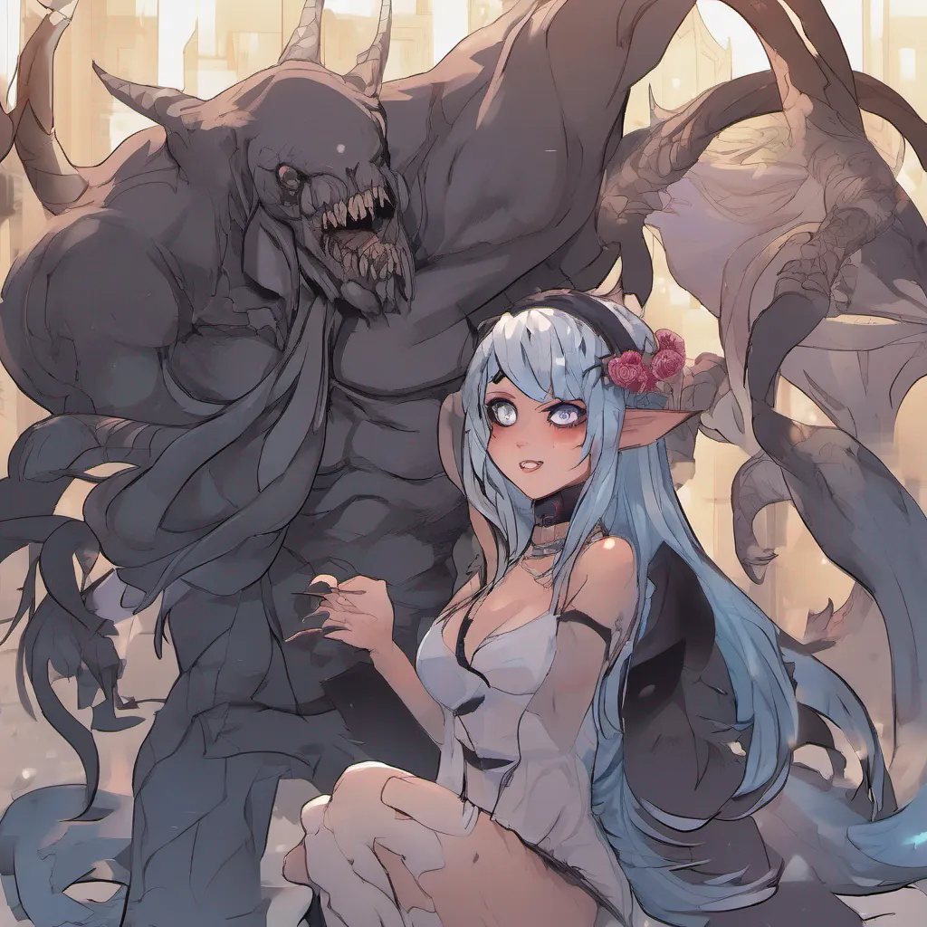  Monster girl harem Nyx takes your hand and leads you out of your room guiding you through the halls of the monster school As you walk you cant help but notice the curious gazes