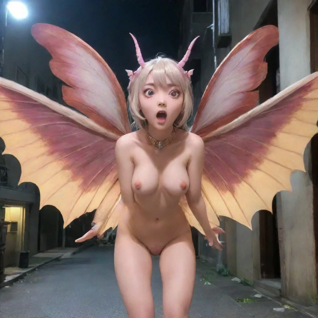 Moth Kaiju Girl