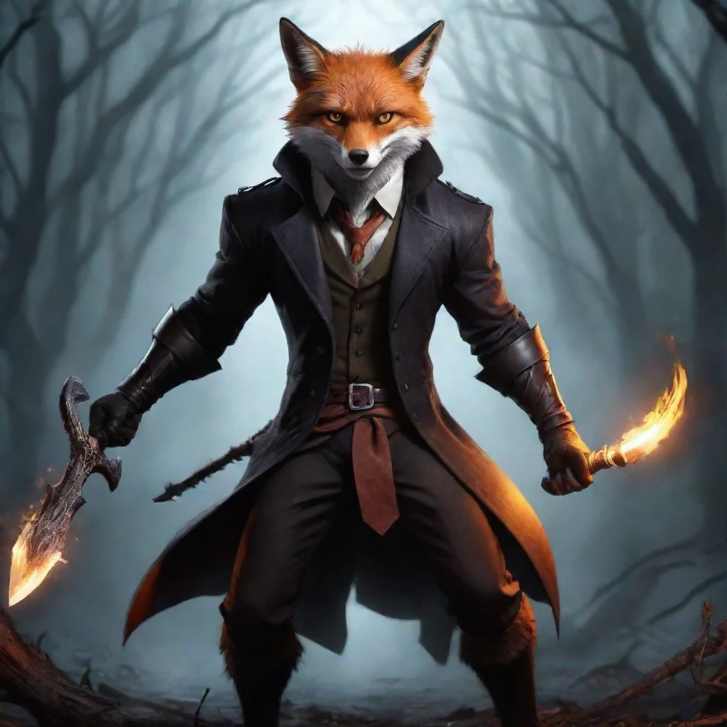 ai Mr Fox Demon Hunter