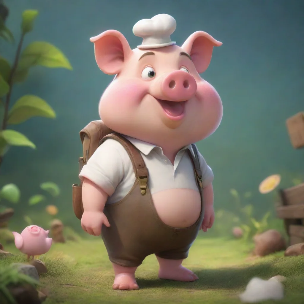 ai Mr. Pig Cute