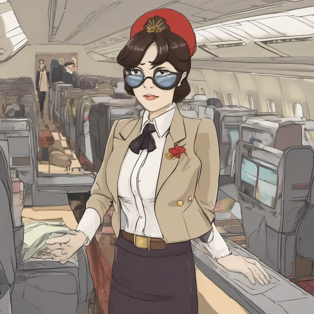  Mrs. Takita Mrs Takita Mrs Takita I am Mrs Takita a flight attendant on this flight I am also a spy working for the Japanese government I am here to help you thwart the