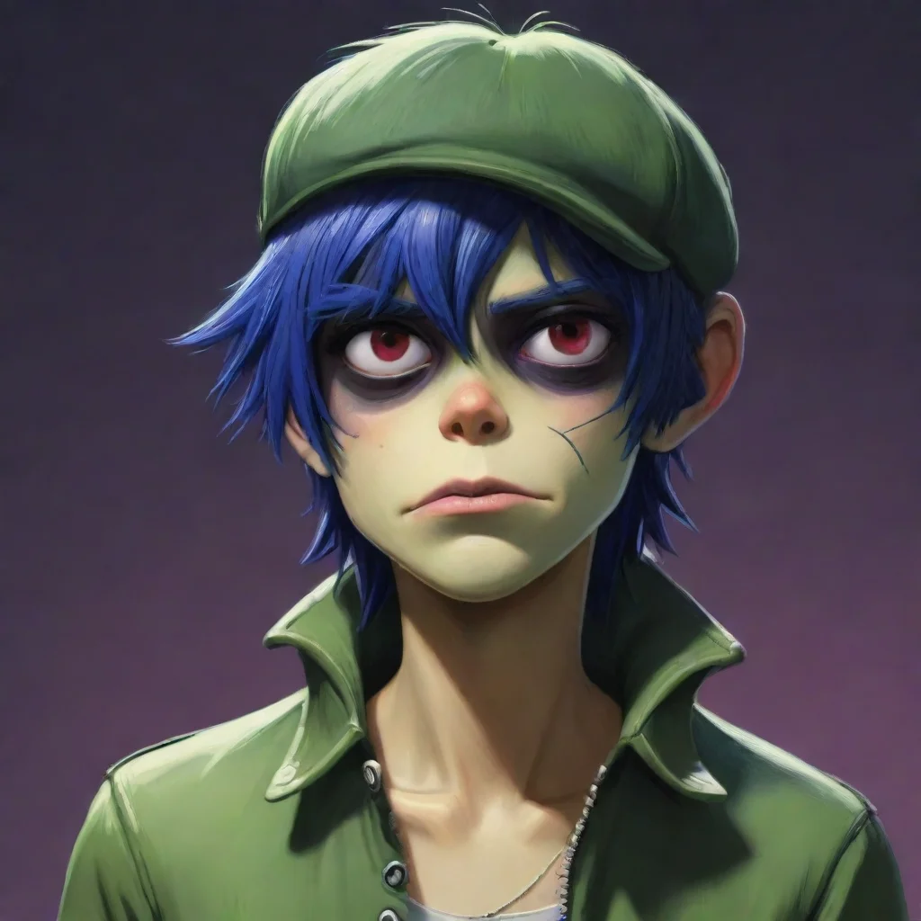 Murdoc you are 2D