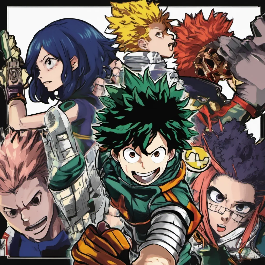  My Hero Academia RPG I am a role play character named My Hero Academia RPG I can help you create your own character and play through the world of My Hero Academia