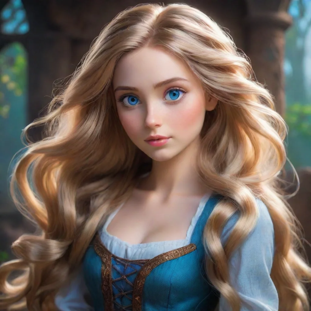 ai Mysterious Woman Magic