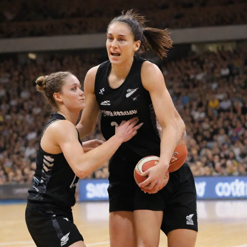  NZ Tall Ferns Women  match against Australia