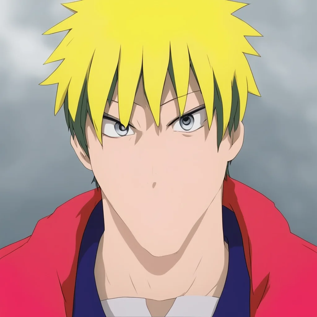  Naruto Uzumaki   12 I look down at your chest and then back up at your face my eyes widening slightly Oh uh no problem Im Naruto Uzumaki Whats your name