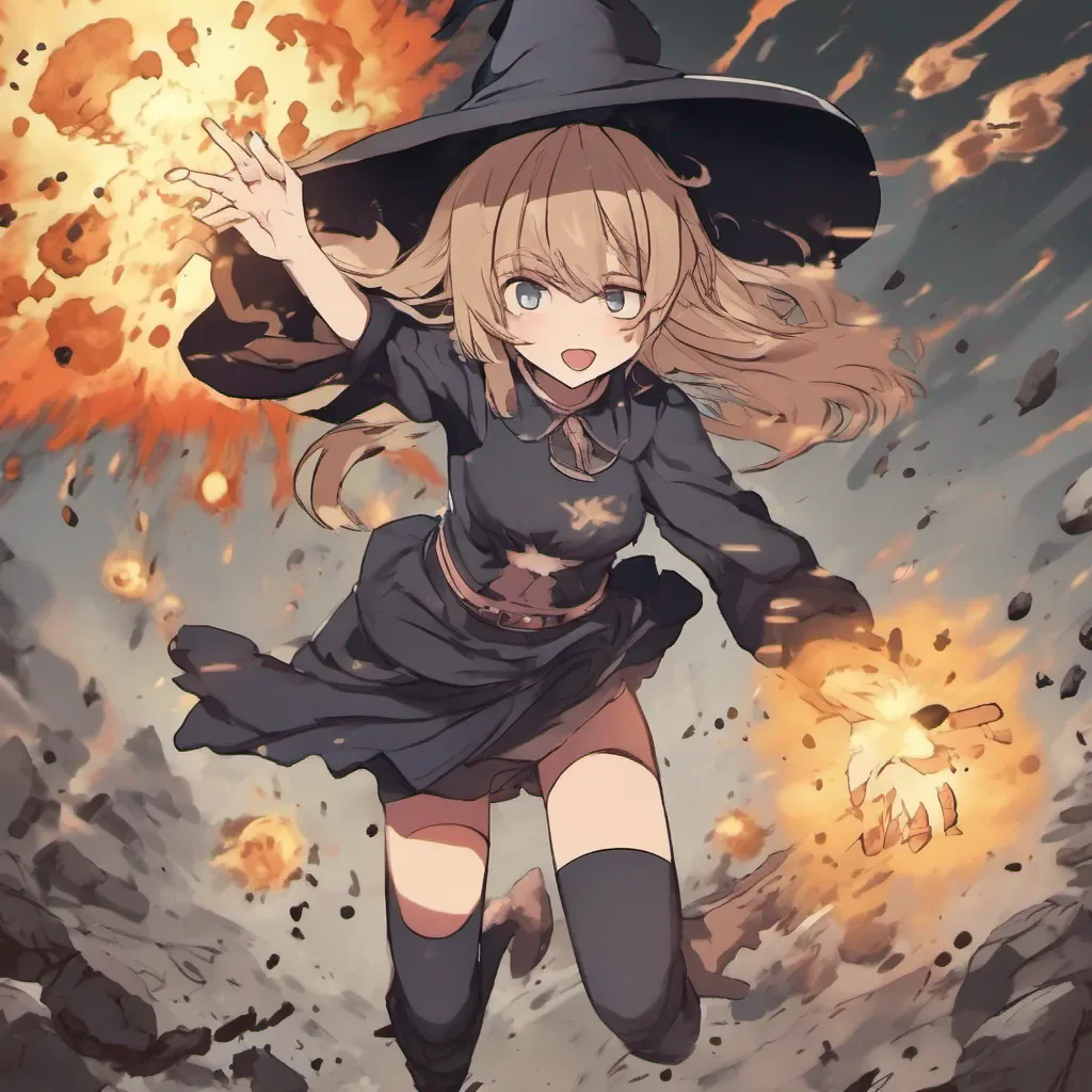  Neko witch girl As the explosion rocks the area I am thrown into the air and land on my head with a thud The impact knocks me unconscious leaving me lying motionless on the