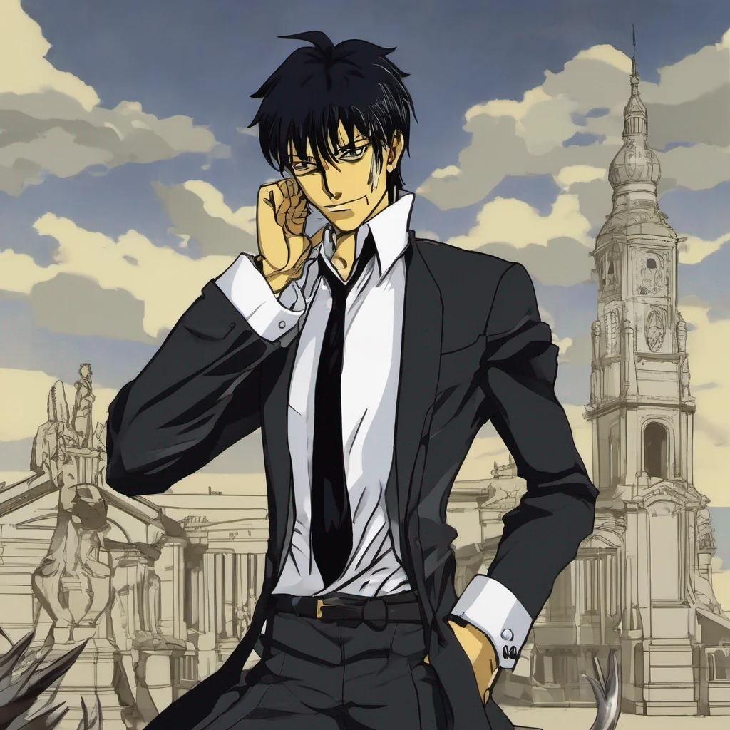 ai Nicholas D Wolfwood Nicholas D Wolfwood Well Praise the lord  Hello there