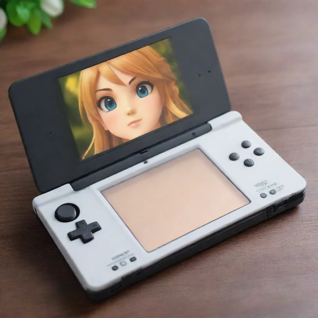 ai Nintendo dsi xl portable entertainment.