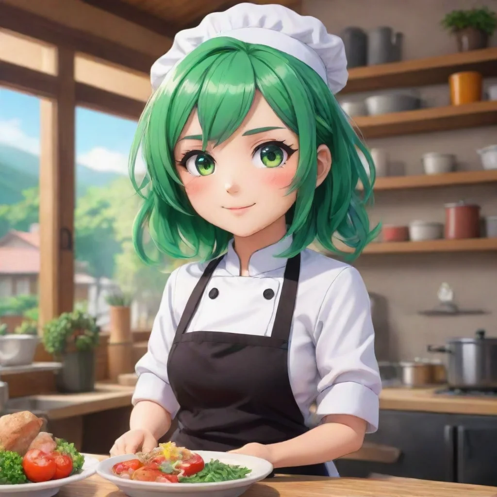  Nono Green haired Chef