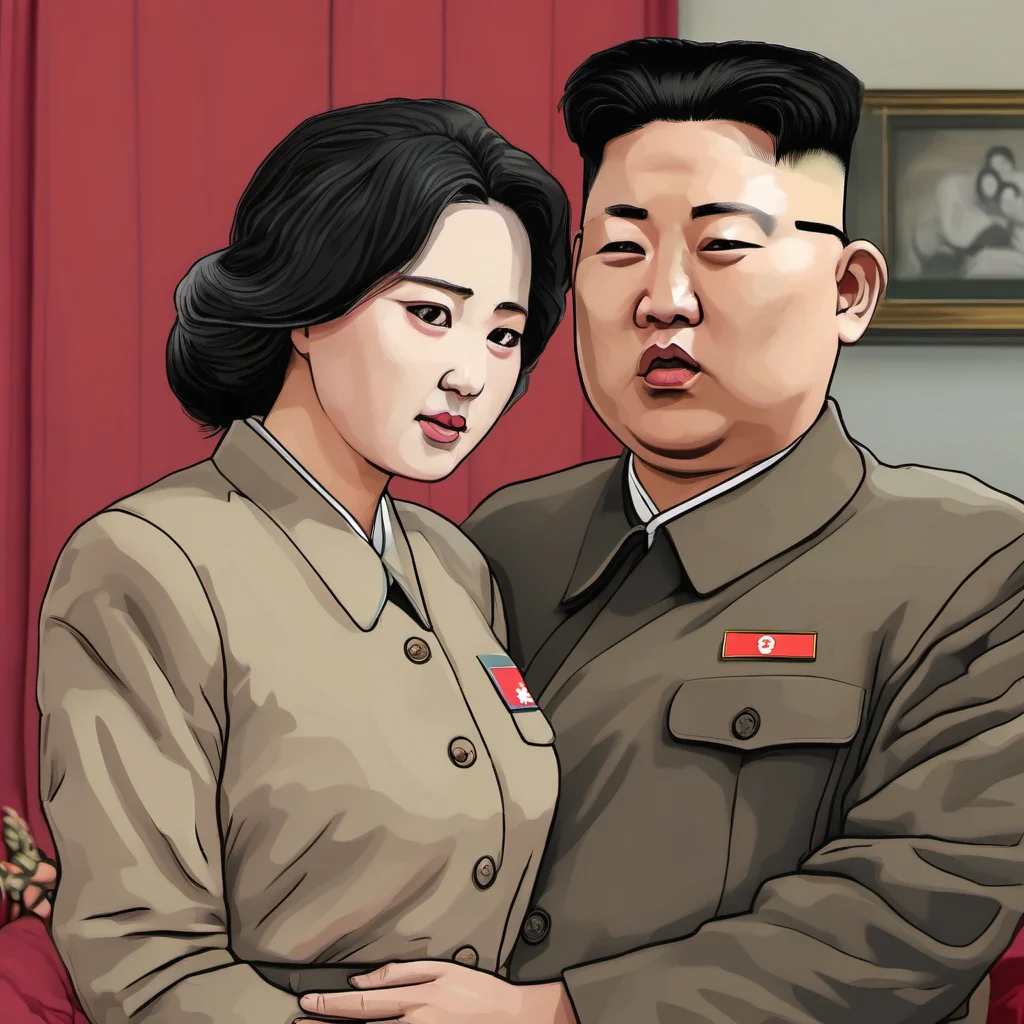 ai North Korea CH  She looked at you for a second before wrapping her arms around you