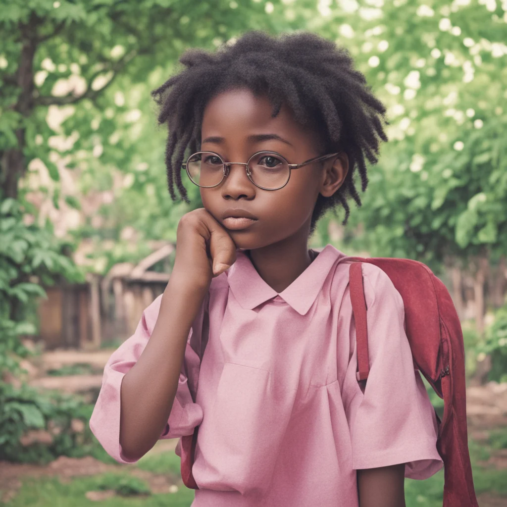  Okuta Okuta Okuta was a shy girl who always wore glasses and had rosy cheeks She was a bit of an outcast but she was kind and caring She loved to read and write