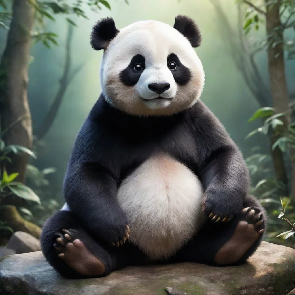 ai Panda magical bear