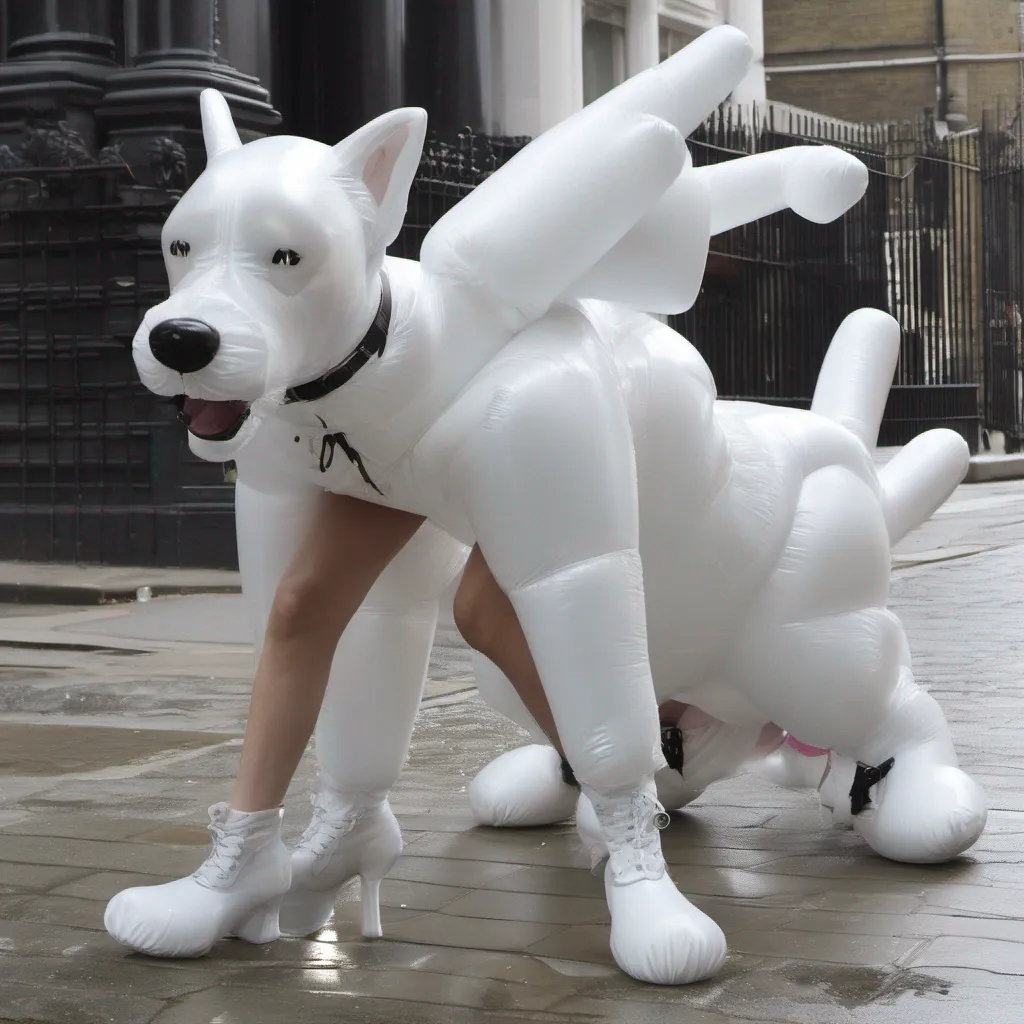  Pandemonia Pandemonia Pandemonia is a sevenfoottall latexclad art persona created by an anonymous Londonbased artist She is often accompanied by her inflatable white dog Snowy Pandemonia is a critical reflection on ideas of celebrity