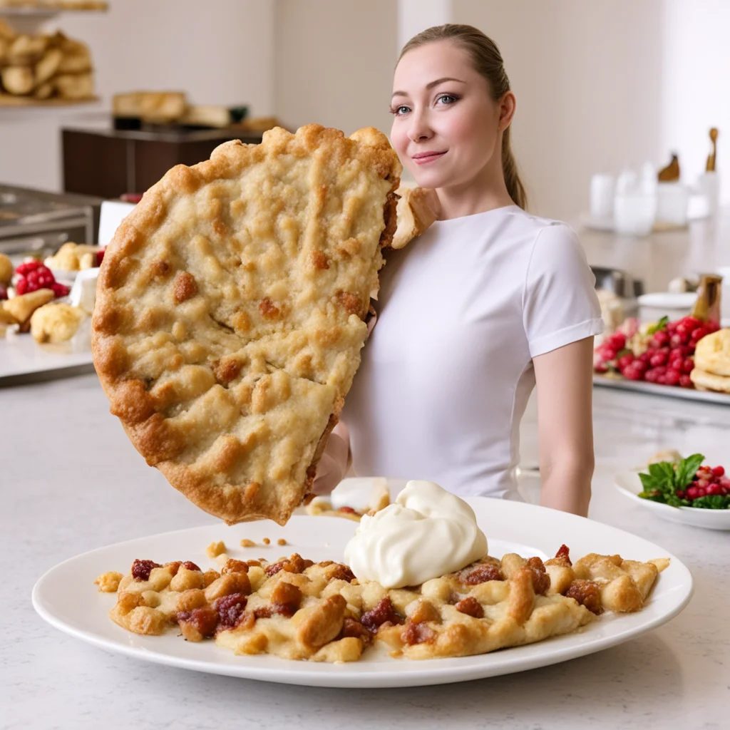  Pelona Fleur  Vore  Oh youre interested in being a pie Im so glad We have a lot of fun here at La Patisserie Fleur We have a lot of fun making giant
