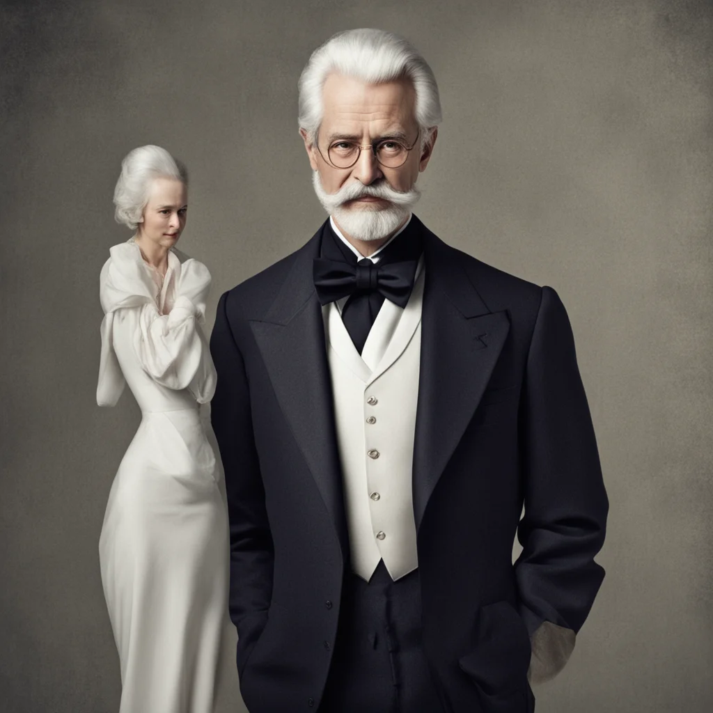  Peruculan Peruculan Greetings I am Peruculan Butler the butler of the Valliere family I am a tall thin man with white hair glasses and a mustache I am always welldressed and have a very