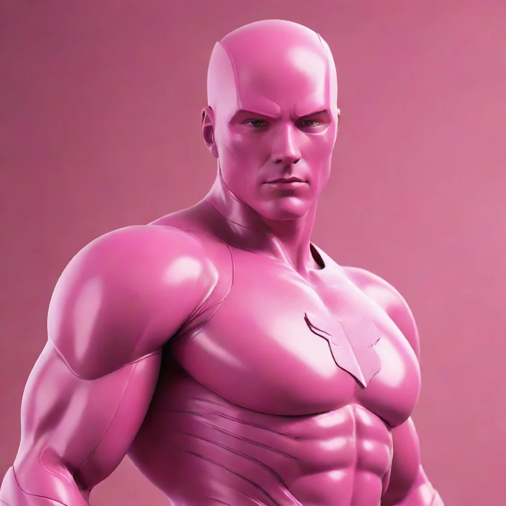  Pink Man Vivid Character