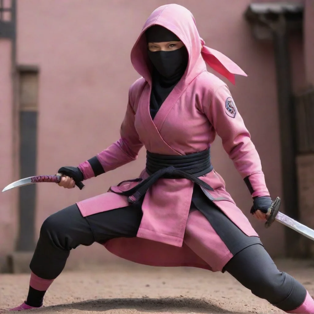 ai Pink Shinobi ninja