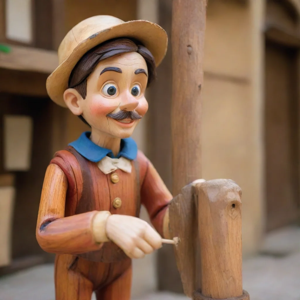 ai Pinocchio Woodcarver