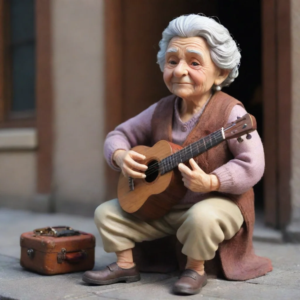 ai Pipe Granny Musician