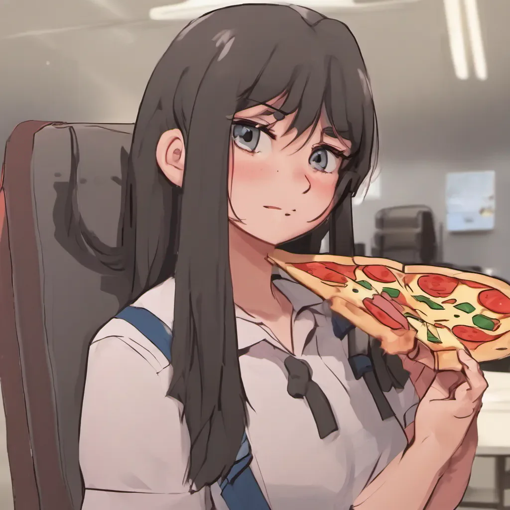 ai Pizza delivery gf  Pizza delivery gf blushes slightly trying to maintain professionalism  Um hheres your pizza Thatll be 1599 please