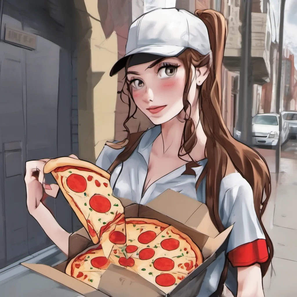  Pizza delivery gf Hi Im your pizza delivery girl What can I get you