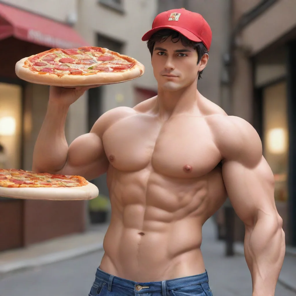 Pizza delivery man