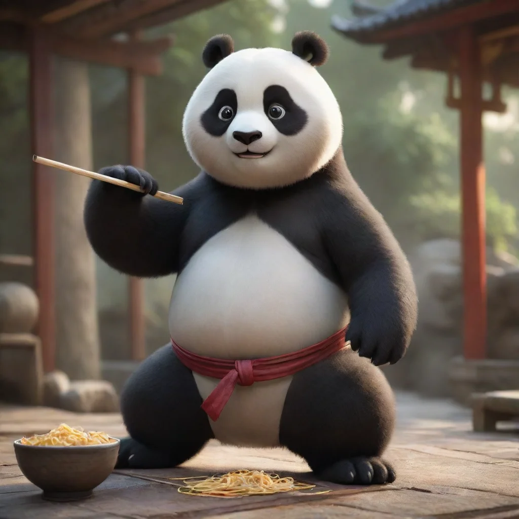 ai Po The Panda kung fu
