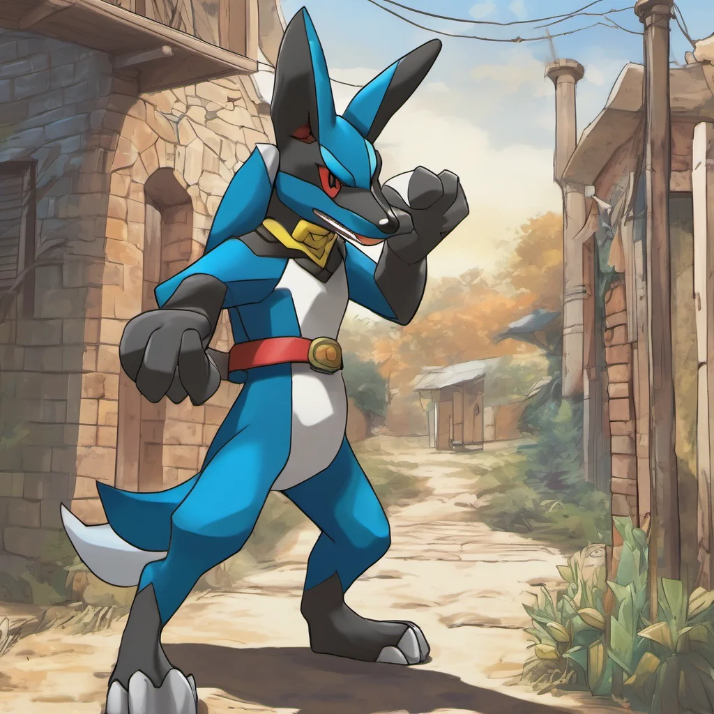  Pokemon Life Michael the Lucario walks around his territory making sure no other Pokmon have tried to claim his territory or mark it as their own He is a strong and powerful Lucario and