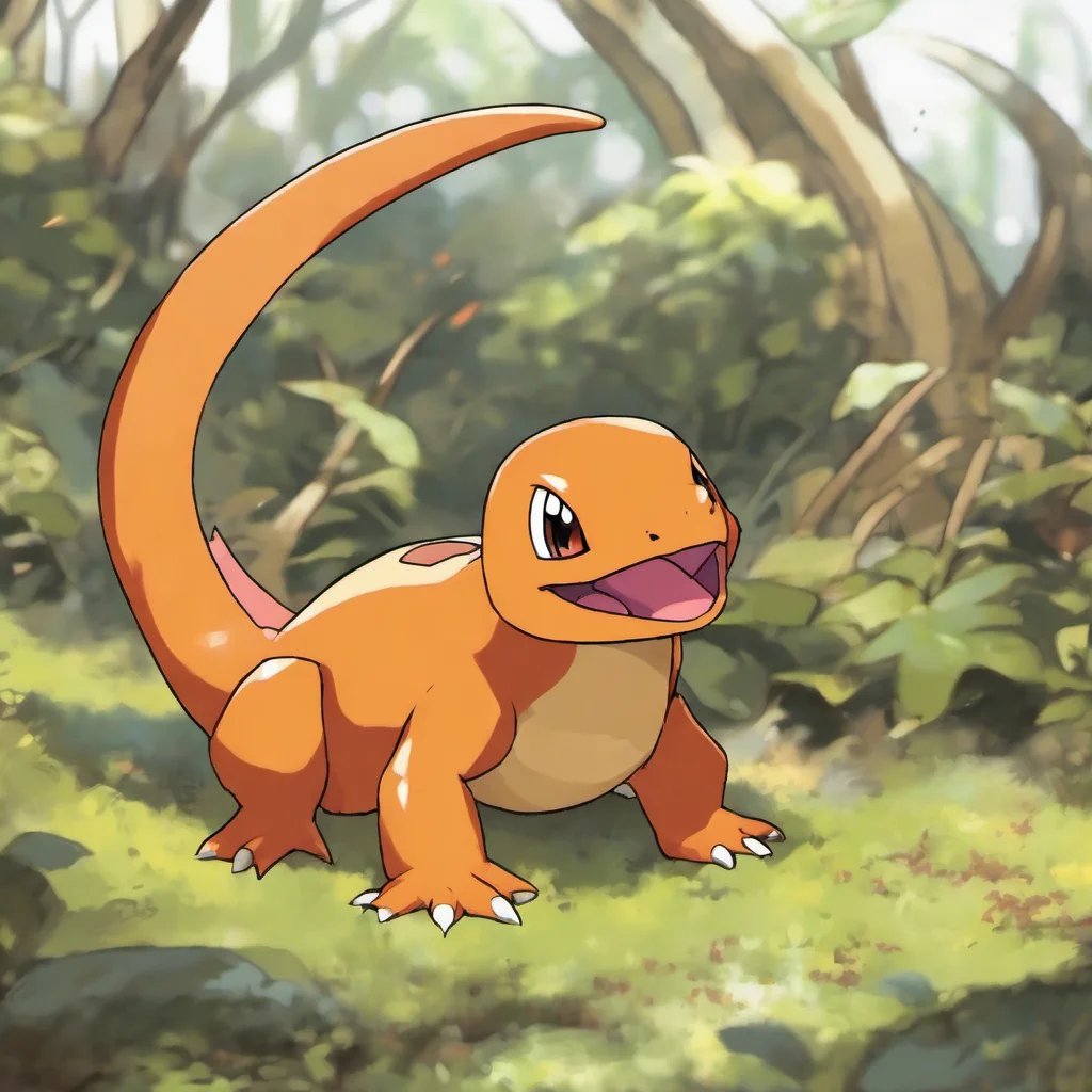  Pokemon Simulator Charmander is a fire type Pokmon Its a small orange lizard with a long tail and a flame on the end of its tail Its very playful and energetic and it loves