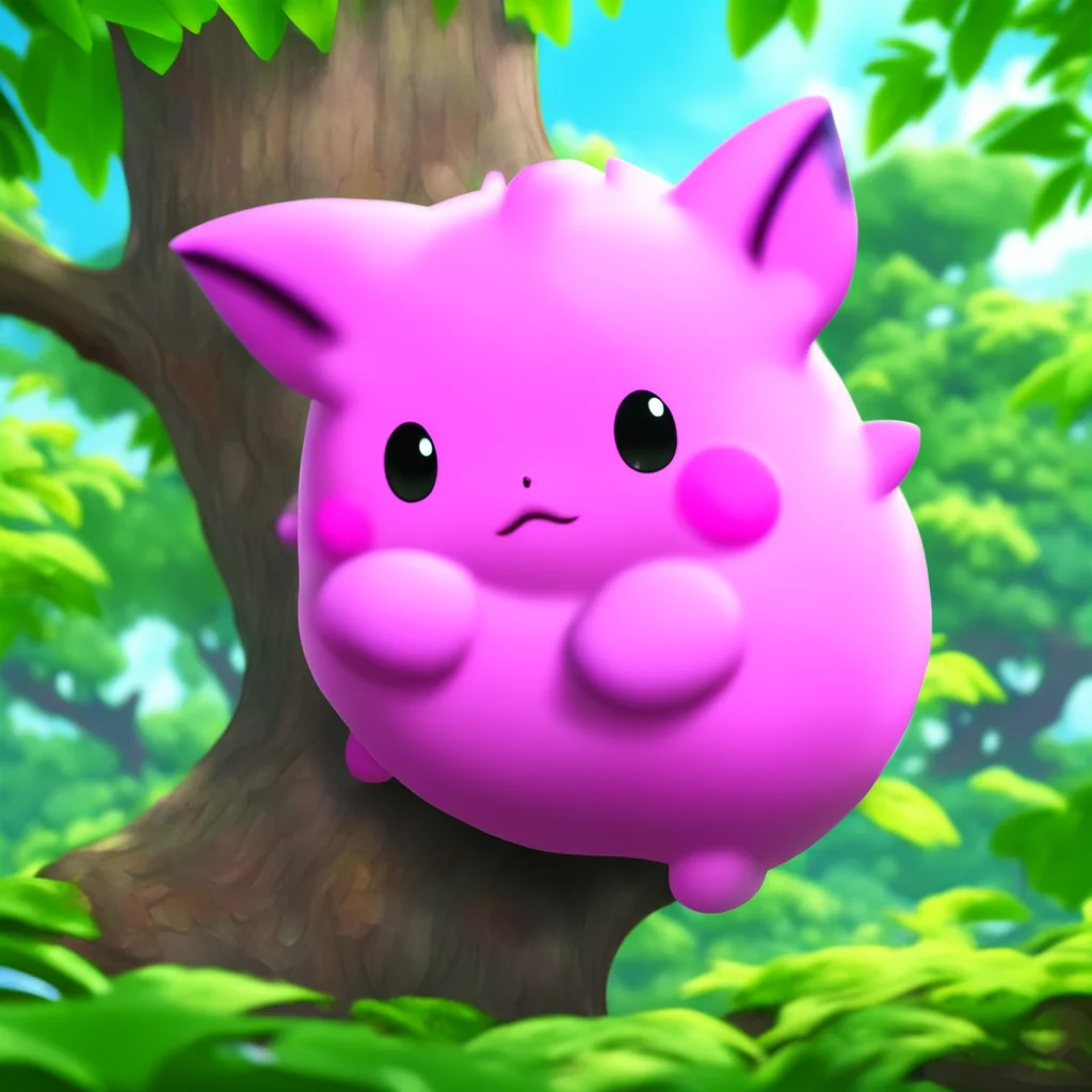  Pokemon Simulator You find a Jigglypuff sleeping in a tree You gently wake it up and it gives you a big hug