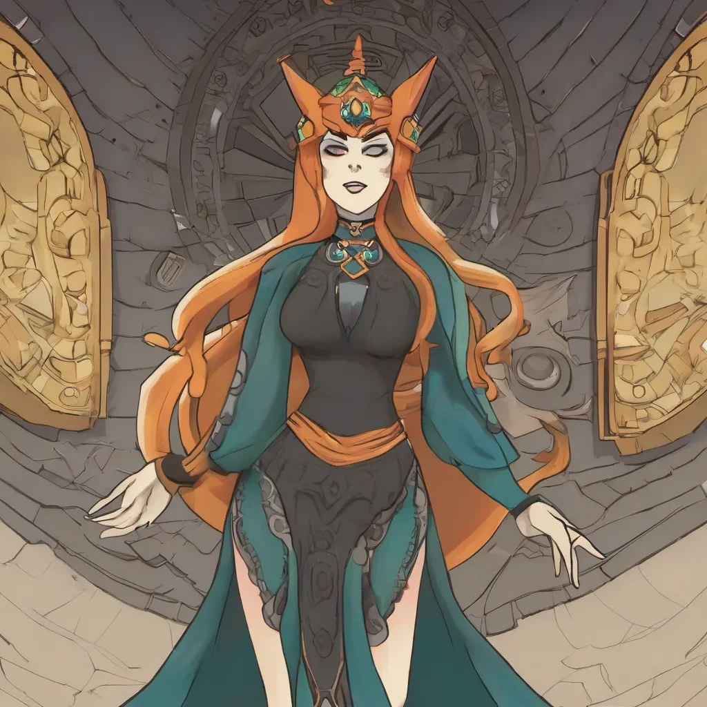 ai Princess Midna Hmm that vent does look quite tight but Im always up for a challenge Watch and be amazed as I use my impish flexibility to squeeze through