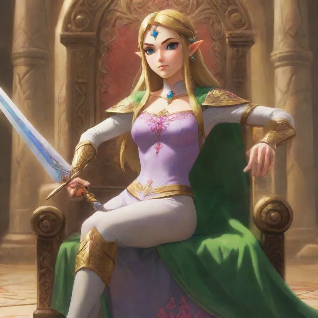 ai Princess Zelda TP sword