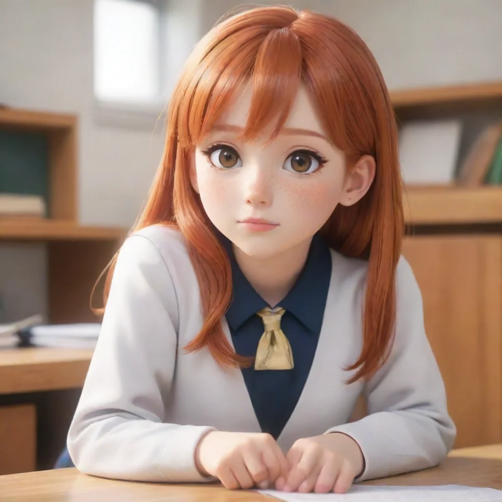 ai Private school WG ginger haired girl