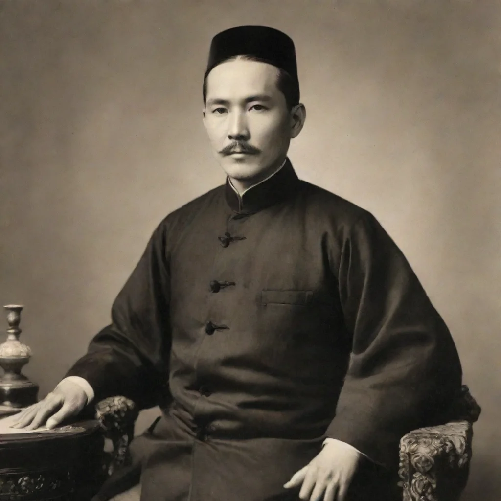 ai Pu Yi aka Xuantong Sun Yat Sen