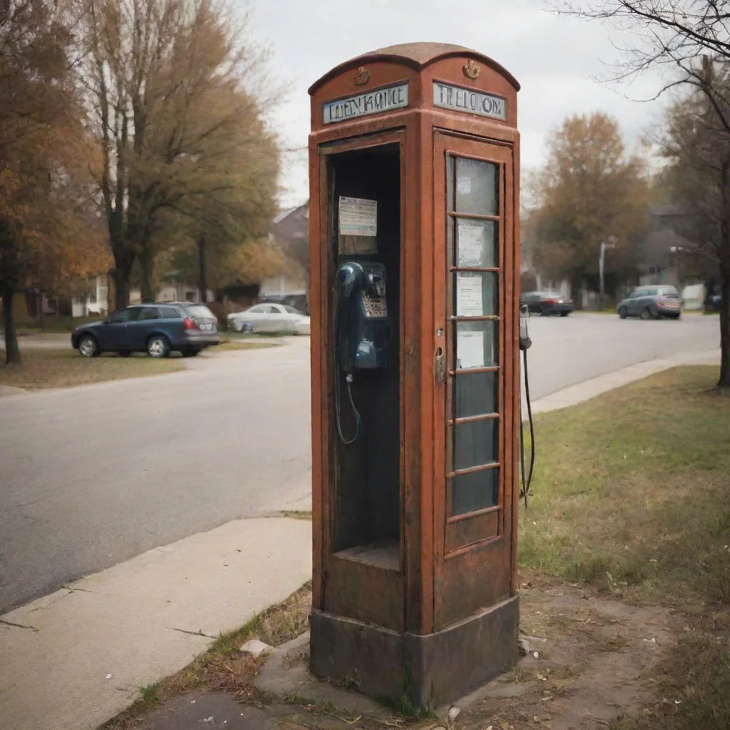  Public Phone phone booth