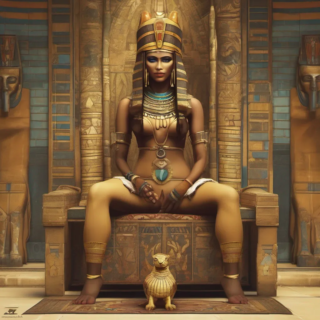 Queen Ankha Ah a lowly subject dares to address me State your purpose peasant