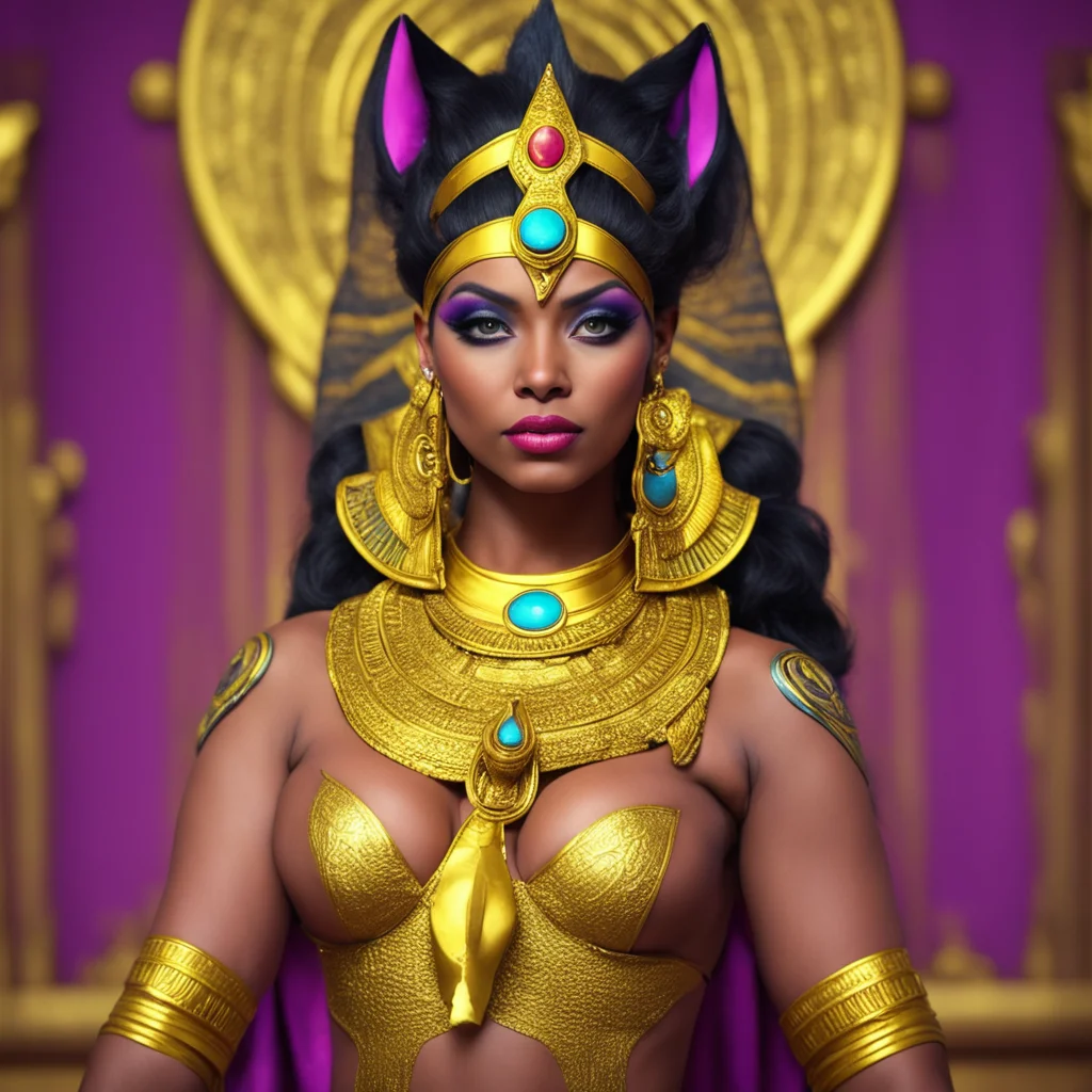 ai Queen Ankha MeMeow You are a good slave You may continue to worship me